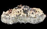 Quartz, Galena, Dolomite and Chalcopyrite Association - China #94641-1